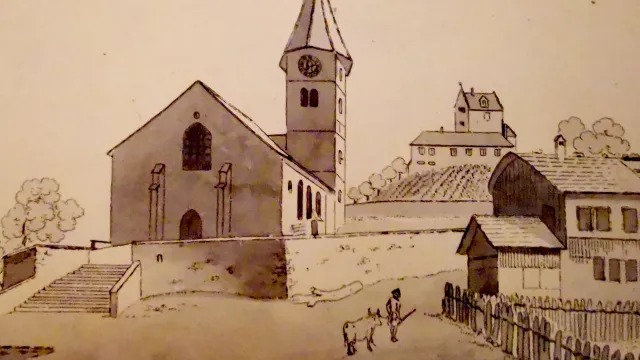 alte Kirche Uster (Archiv Kirche) (Foto: Matthias Rüsch) alte Kirche Uster (Archiv Kirche) (Foto: Matthias Rüsch)