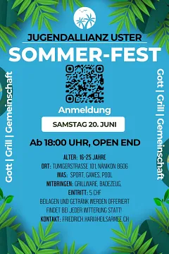 Flyer Summerfäscht finito (Foto: cool+ ) Flyer Summerfäscht finito (Foto: cool+ )
