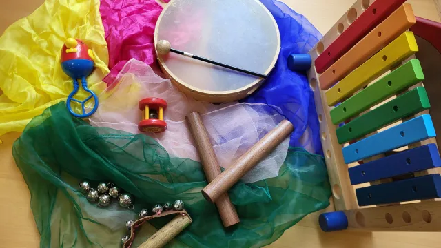 Musikinstrumente (Foto: Maike Maurer) Musikinstrumente (Foto: Maike Maurer)